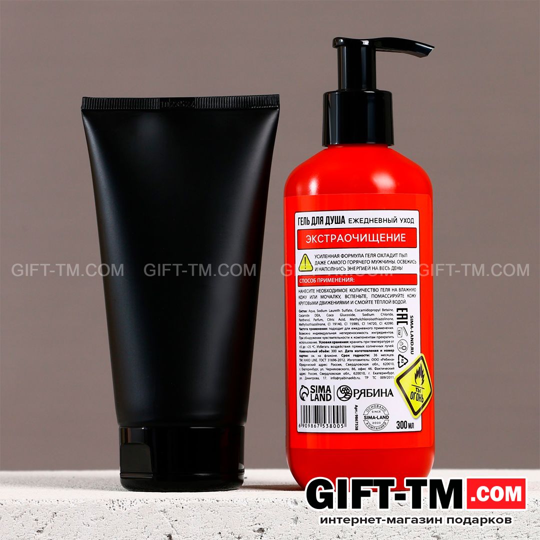 sn01223_3 Подарочный набор косметики «На всякий пожарный случай», гель для душа и гель для бритья — изображение 4