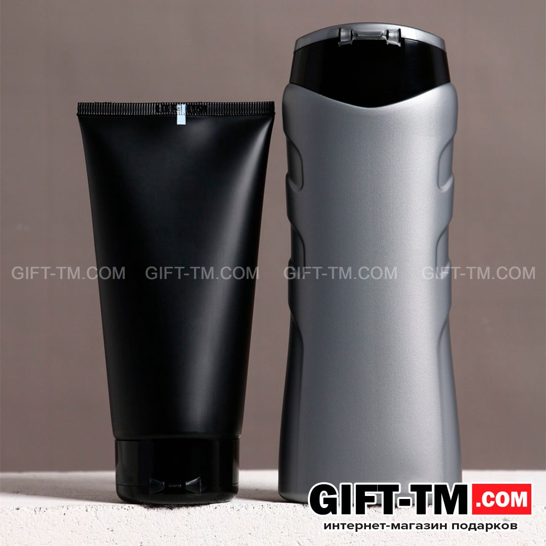 sn01226_3 Подарочный набор косметики «Настоящему мужчине», гель для душа и гель для бритья — изображение 4