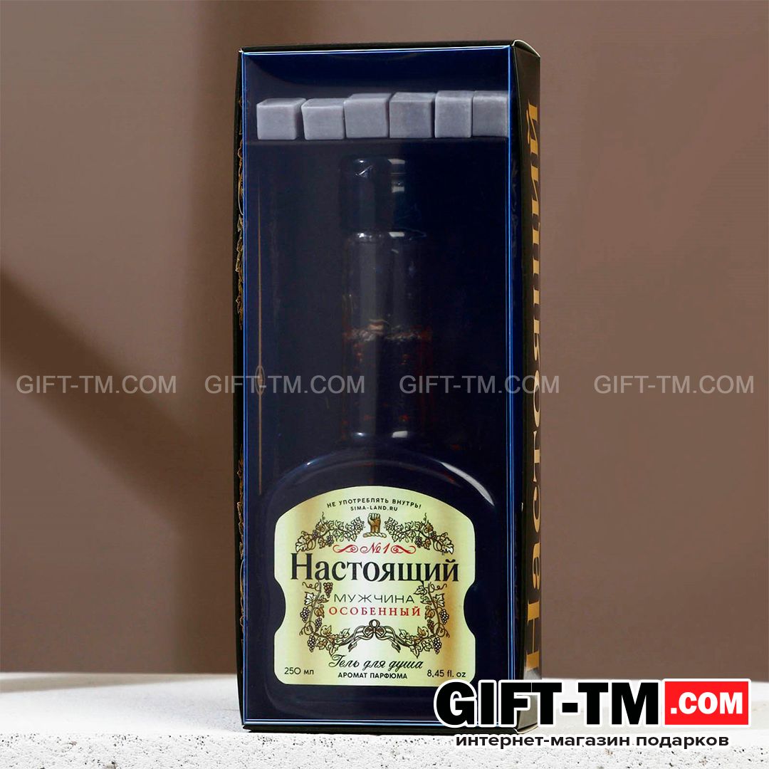 sn01227_5 Подарочный набор косметики «Настоящий мужчина», гель для душа и мыло для рук — изображение 6