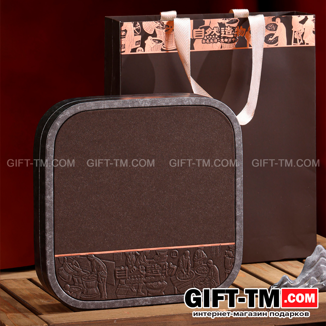 sn01285_2 Элитный китайский чай шен-пуэр «Путь к Успеху» в подарочной коробке — изображение 8