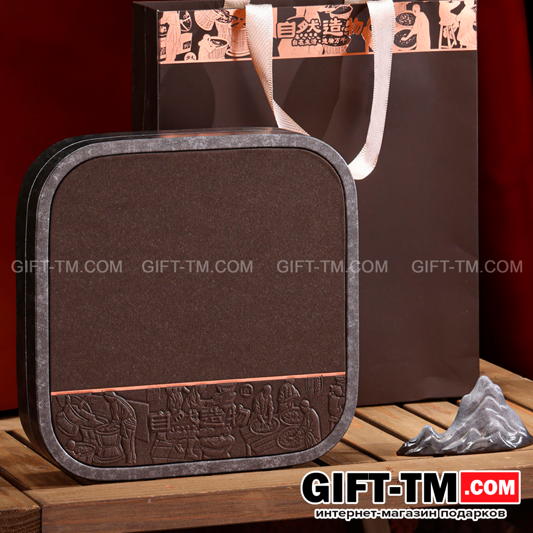 sn01286_2 Элитный китайский чай шу-пуэр «Путь к Успеху» в подарочной коробке — изображение 8