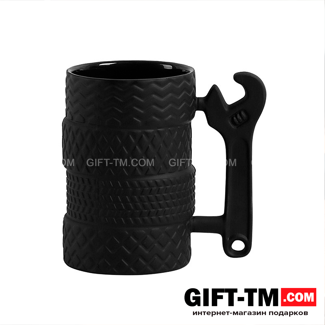 sn01316_3 Кружка керамическая «Шины» 400 мл — изображение 4